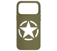 Carcasa para iPhone 17 Pro MAX Vintage WW2 - Vehículo Militar de la Segunda Guerra Mundial Estrella Blanca círculo Roto