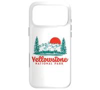 Carcasa para iPhone 17 Pro MAX Vintage Yellowstone Mountains Scene 80's