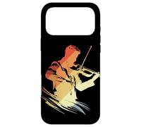 Carcasa para iPhone 17 Pro MAX Violin Boy Graphic Retro Style Bluegrass Music