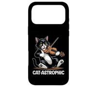 Carcasa para iPhone 17 Pro MAX Violín Gato Música Clásica Violinista Gatito Violinista