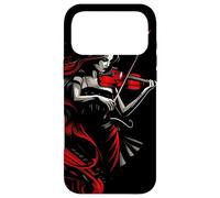 Carcasa para iPhone 17 Pro MAX Violin Girl Graphic Fiddler Música Bluegrass