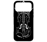 Carcasa para iPhone 17 Pro MAX Violín Línea Arte Violinista Música Barroca