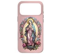 Carcasa para iPhone 17 Pro MAX Virgin Mary Blessed Christian Women Mexican Religious Art