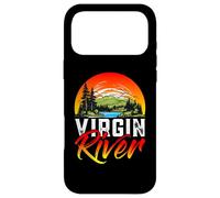 Carcasa para iPhone 17 Pro MAX Virgin River Camiseta Retro Minimalista Río Virgen