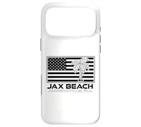 Carcasa para iPhone 17 Pro MAX Visita Jacksonville Florida Vacaciones USA Flag Palms Jax Beach