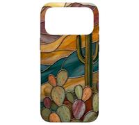 Carcasa para iPhone 17 Pro MAX Vitral Cactus Artful Trendy