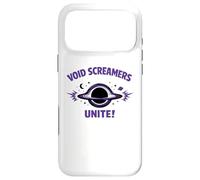 Carcasa para iPhone 17 Pro MAX Void Screamers Unite Funny Space