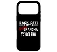 Carcasa para iPhone 17 Pro MAX Volver Tengo UNA Abuela Loca Y NO Miedo Usar SU Meme