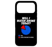 Carcasa para iPhone 17 Pro MAX ¿Voy a Ver Anime Hoy? Sarcástico Pie Chart Ver Anime