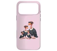 Carcasa para iPhone 17 Pro MAX Vulture Family Sunglasses Graphic Cool Bird Lover Vultures