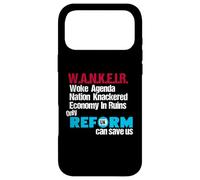 Carcasa para iPhone 17 Pro MAX W.A.N.K.E.I.R Woke Agenda Nation Knackered Economy In Ruins