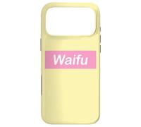Carcasa para iPhone 17 Pro MAX Waifu Pink Banner, Hentai Anime Fan Art