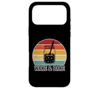 Carcasa para iPhone 17 Pro MAX Wake and Bake - Divertido diseño de panadería Retro para Hornear Masa Madre
