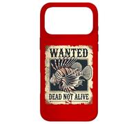 Carcasa para iPhone 17 Pro MAX Wanted Dead Not Alive - Buceo Divertido de pez león