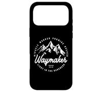 Carcasa para iPhone 17 Pro MAX Waymaker Promise Keeper Milagroso Trabajador Cristiano
