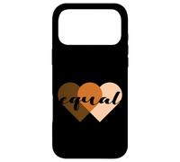 Carcasa para iPhone 17 Pro MAX We Are All Equal One People One Heart, Equality Unity Hearts