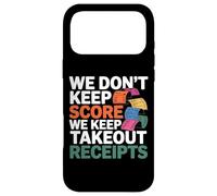 Carcasa para iPhone 17 Pro MAX We Don't Keep Score We Keep Takeout Receipts