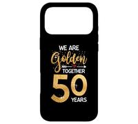 Carcasa para iPhone 17 Pro MAX We Golden Together Romantic Couples 50th Wedding Anniversary