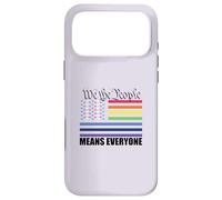 Carcasa para iPhone 17 Pro MAX We The People Significa Todos LGBT USA Pride LGBTQ Meme
