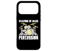 Carcasa para iPhone 17 Pro MAX Weapons of Mass Percussion Drum Kit Vintage Music