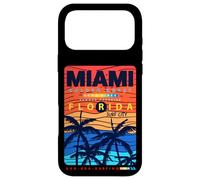 Carcasa para iPhone 17 Pro MAX Wear Miami Florida T Shirts, Abstract Miami Sunrise Graphic
