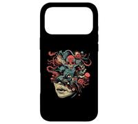 Carcasa para iPhone 17 Pro MAX Weirdcore Estética Cara Extraña Cráneo Dreamcore