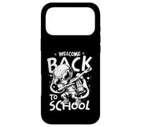 Carcasa para iPhone 17 Pro MAX Welcome Back To School Alien Dab Illustration Cool Student