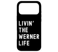Carcasa para iPhone 17 Pro MAX Werner viviendo la Vida de Werner Nombre Divertido