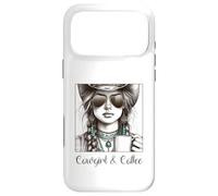 Carcasa para iPhone 17 Pro MAX Western Cowgirl and Coffee Wild West Cowgirls