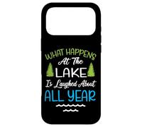 Carcasa para iPhone 17 Pro MAX What Happens At The Lake Is Laughed About All Year