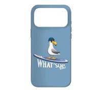Carcasa para iPhone 17 Pro MAX What Sup Beaches Gaviota de Stand Up Paddle Casual