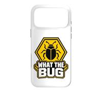 Carcasa para iPhone 17 Pro MAX What The Bug Catcher Warning Funny Entomology Insect Catch