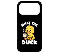 Carcasa para iPhone 17 Pro MAX What The Duck Owner I Love Ducks Lover Divertido Pato de Goma