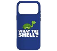 Carcasa para iPhone 17 Pro MAX What The Shell Divertido Turtle Shell Yeah
