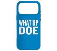 Carcasa para iPhone 17 Pro MAX What Up Doe | Detroit Michigan Angustiado