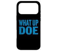 Carcasa para iPhone 17 Pro MAX What Up Doe | Detroit Michigan Envejecido Vintage