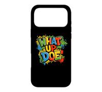 Carcasa para iPhone 17 Pro MAX What Up Doe | Graffiti Style Michigan