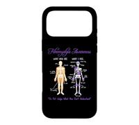 Carcasa para iPhone 17 Pro MAX What You See What I Feel Skeleton Fibromyalgia Awareness