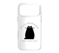 Carcasa para iPhone 17 Pro MAX When All Else Fails, Hug Your Cat