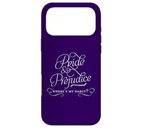Carcasa para iPhone 17 Pro MAX Where's My Darcy? Jane Austen/Orgullo y prejuicio