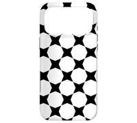 Carcasa para iPhone 17 Pro MAX White Black Circle Star Monochrome Scandinavian Pattern