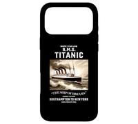 Carcasa para iPhone 17 Pro MAX White Star Line RMS Titanic Ship Niños Niños Hombres