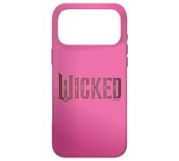 Carcasa para iPhone 17 Pro MAX Wicked Movie Logo Glinda Pink and Gold