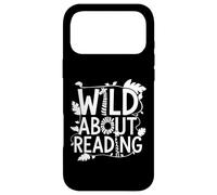 Carcasa para iPhone 17 Pro MAX Wild About Reading Jungle Theme Fun Book Lover