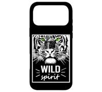 Carcasa para iPhone 17 Pro MAX Wild Spirit Tiger Quotes Summer Illustration Graphic Design