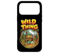 Carcasa para iPhone 17 Pro MAX Wild Thing! Retro Woodsy Owl Give a Hoot Vintage Earth Day
