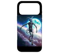 Carcasa para iPhone 17 Pro MAX Wild Wendigo Skinwalker in Space Illustration Graphic Design