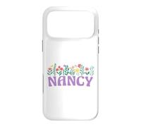 Carcasa para iPhone 17 Pro MAX Wildflower Floral Nancy Nombre Día de la Madre Mujeres
