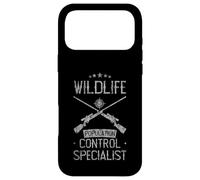 Carcasa para iPhone 17 Pro MAX Wildlife Population Control Specialist Broma de Caza