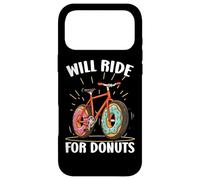 Carcasa para iPhone 17 Pro MAX Will Ride For Donuts Bike Donut Lover Cyclist Bicycle Rider
